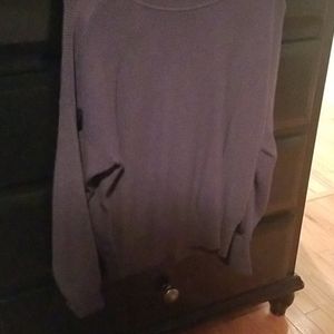 Sweater with Decorative Arm Buttons